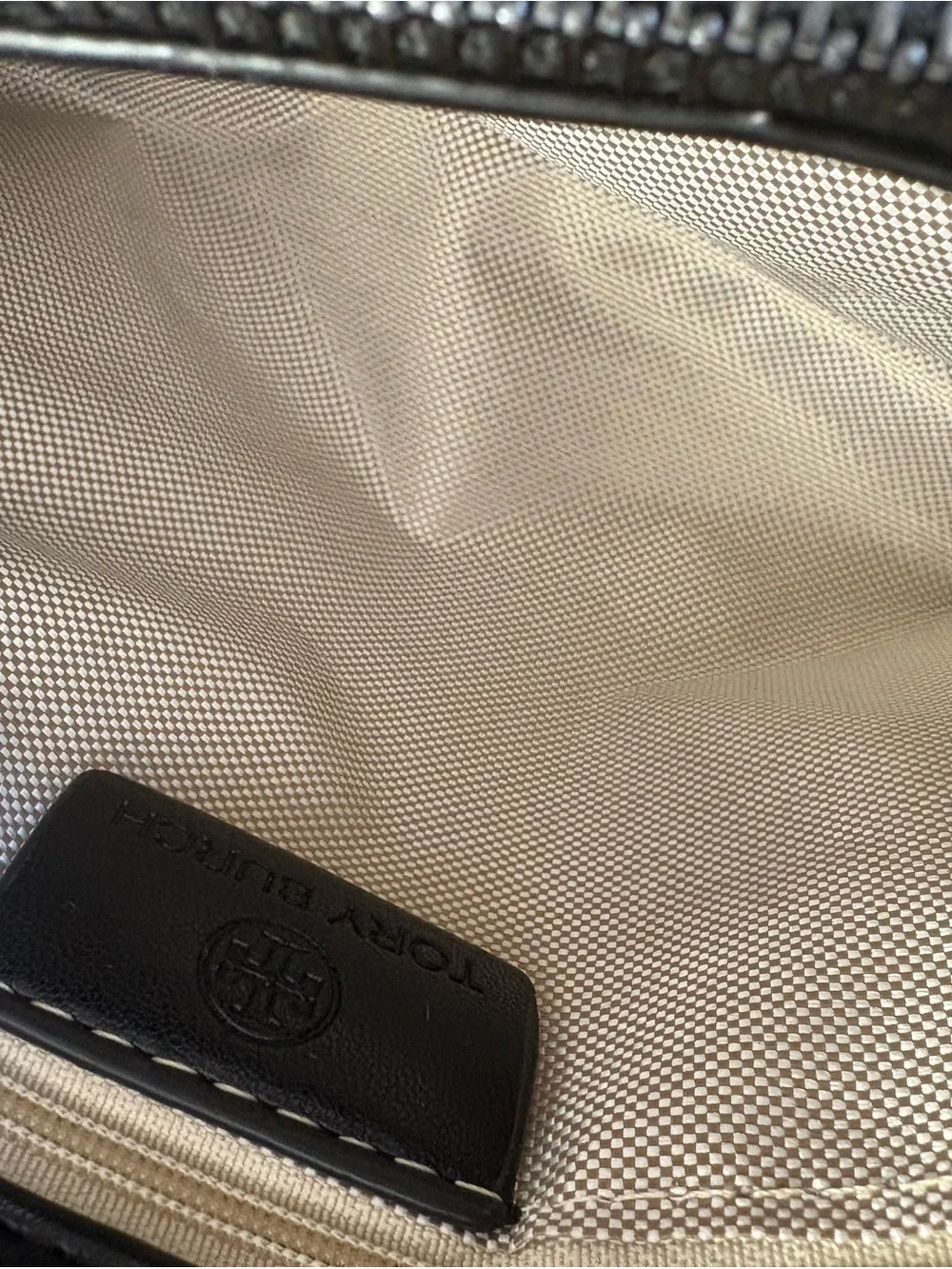 Tory Burch Quilted Chain Shoulder Bag - Black
